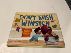 Don’t Wash Winston by Ashley Belote: NEW AUTOGRAPHED