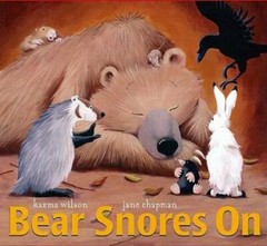 Bear Snores On (The Bear Books) – Board book By Wilson, Karma – GOOD