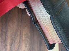 Caloca Rebind KJV Sola Scriptura Bible Rare Zondervan Diamond Type Heavy Paper
