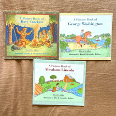 David A. Adler-A Picture Book of… Series Set of 3 Like New!! Paperback
