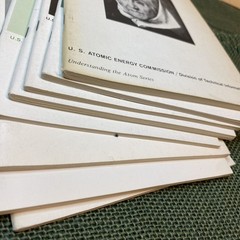 Lot of (8) Vintage 1960s US Atomic Energy Commission Booklets See Photos