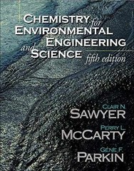 Chemistry for Environmental – Hardcover, by Sawyer Clair; McCarty – Very Good