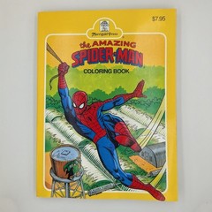 1990 Spider-man Coloring Book Merrigold Press 192 Pages – Unused RARE
