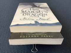 His Majesty’s Dragon Naomi Novik A Wolf Called Wander Rosanne Parry 2 Book Lot