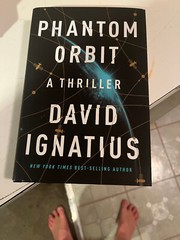 Phantom Orbit David Ignatius New mint hard cover sci-fi thriller fiction