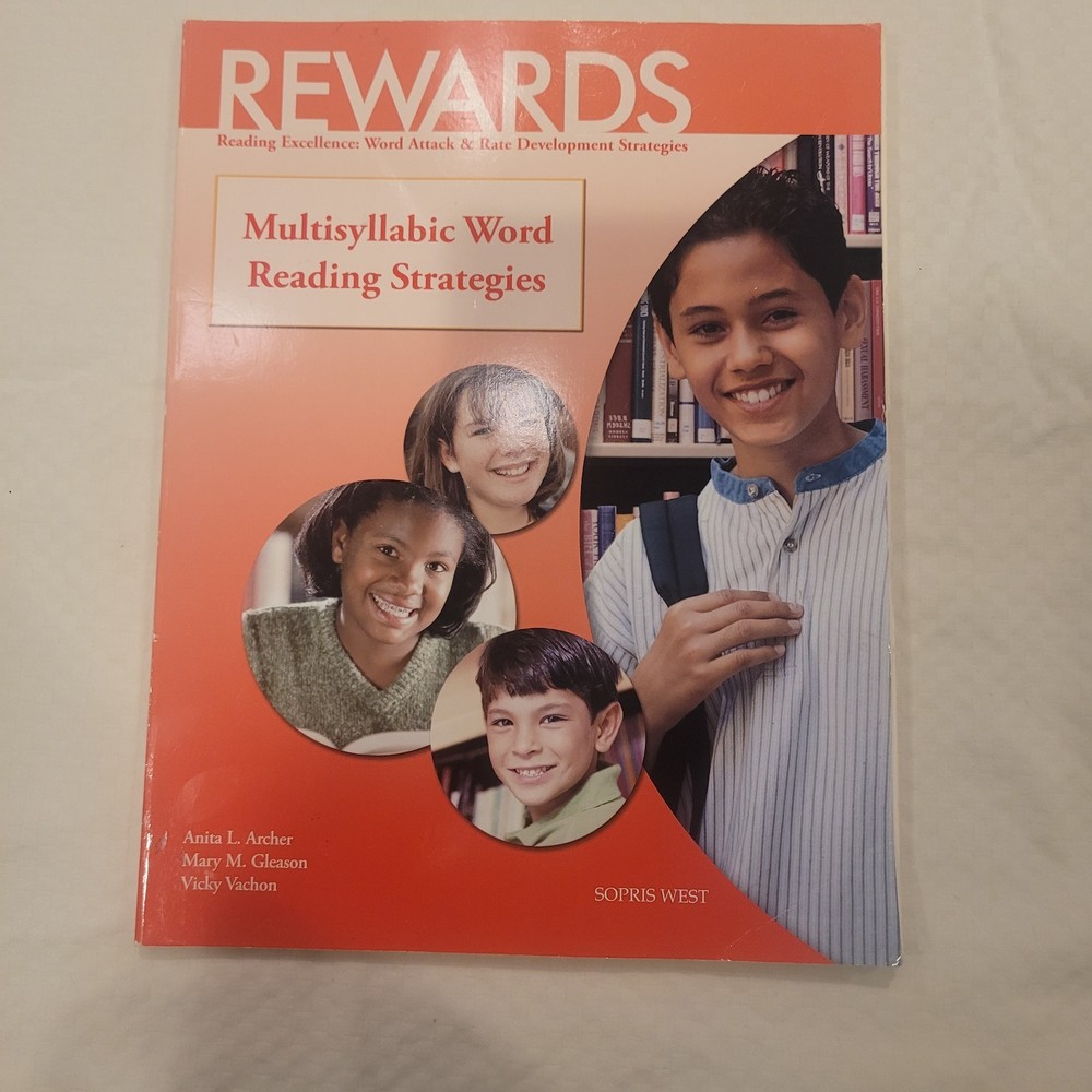 Sopris West REWARDS Multisyllabic Word Reading Strategies Student Book Archer