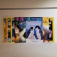 National Geographic Step Into Reading Nonfiction Level 2 & 3 Book Lot Of 8