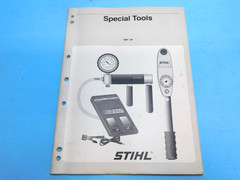 OEM SPECIAL TOOLS MANUAL FOR STIHL — BOX 2978 N