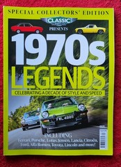 1970s LEGENDS Classic & Sports Car Magazine SPECIAL EDITION NEW ISSUE