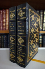 THE WEALTH OF NATIONS by Adam Smith 2Vol Gryphon Liberty Classics