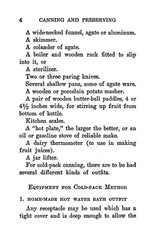 1919 A Manual Of Canning And Preserving Book 106 Pages