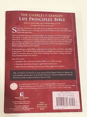 Charles F. Stanley Life Principles Bible (2009, Hardcover) Clean Next Day Ship