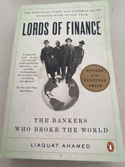 Lords Of Finance; Paperback Liaquat Ahamed 2009