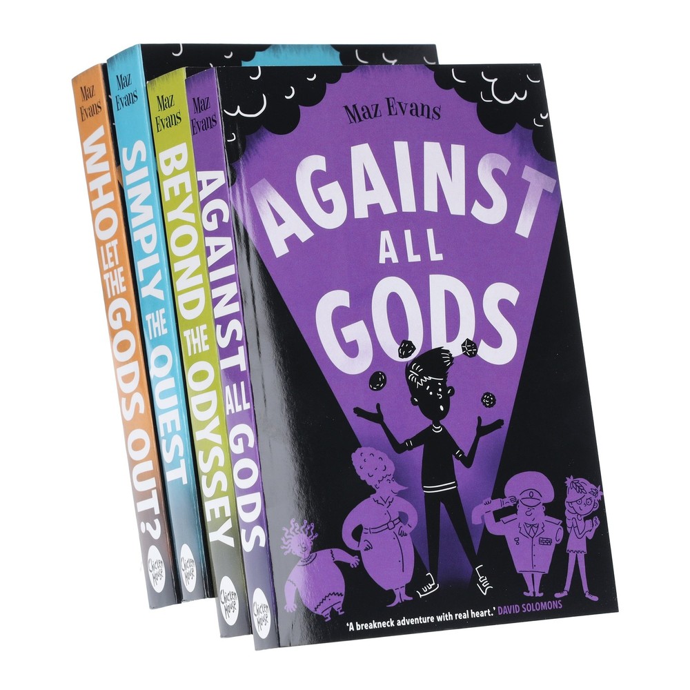 Who Let the Gods Out by Maz Evans Complete 4 Books Set – Ages 9-14 – Paperback