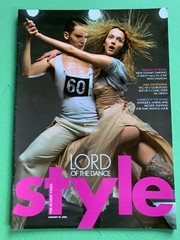 Sunday Times STYLE mag 25-January-2004 JAKE GYLLENHAAL JT Leroy Santa Auzina UK