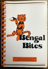 1984 Bengal Bites Cincinnati Bengals Wives’ Cookbook Spiral Bound 127 Pages