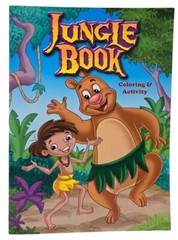 Jungle Book 10.5in x 7.5in Coloring and Activity Book – New