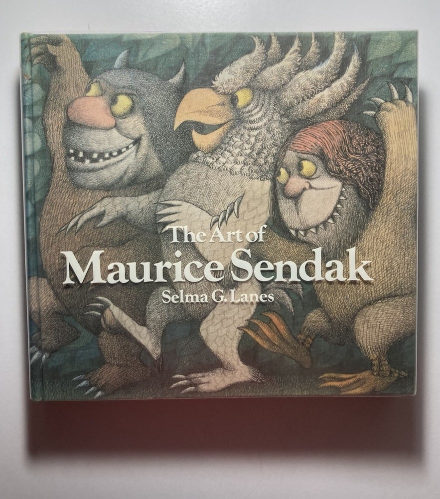 “The Art Of MAURICE SENDAK” SIGNED Both Sendak & Selma G. Lanes 1980 1ST ED. HC