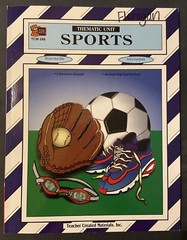 Thematic Unit: SPORTS-Teacher Created Materials-Intermediate-Reproducible book