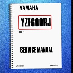 YAMAHA YZF600RJ Thundercat Motorcycle Service Manual 1996-2003, FOLDOUTS
