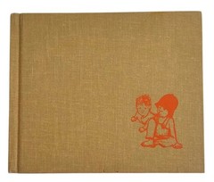 Vintage Books Lot of 4 for Staging Props Home Decor Orange Yellow Purple Beige