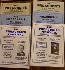 Lot of 41 THE PREACHER’S PERIODICAL LAYTON CLOER ~ Church of Christ PLUS 6 EXTRA