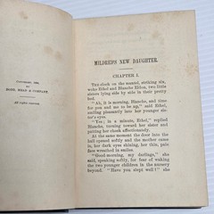 Mildred Lot of 4 Books Martha Finley 1880s Children’s VTG Fiction SEE CONDITION