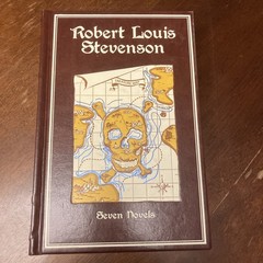 canterbury classics leather Robert Louis Stephenson 7 Novels