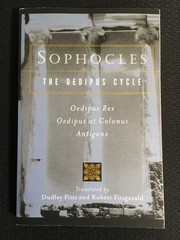 SOPHOCLES the Oedipus Cycle Oedipus Rex, Oedipus at Colonus, Antigone NEW QikShp
