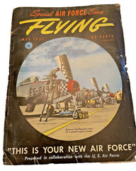 Magazine Special Air Force Issue of Flying Airplanes 182 pages May 1951 Vintage