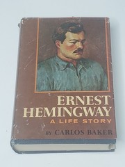 Ernest Hemingway: A Life Story by Carlos Baker Hardcover w/ Dust Jacket (1969)