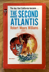 The Second Atlantis by Robert Moore Williams – VG+ vintage 1965 Ace sci-fi PBO