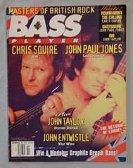 BASS PLAYER MAGAZINE NOV 94 CHRIS SQUIRE JOHN PAUL JONES JOHN TAYLOR ENTWISTLE