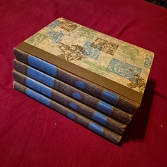 The Bible Story Library 4 Vol Book Set 1957 Illustrated in Color HC Vtg