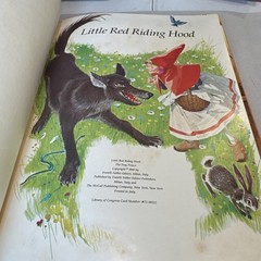 Vintage 1969 Storytime Treasury Little Red Riding Hood/The Frog Prince