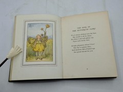 THE BOOK of THE FLOWER FAIRIES by Cicely Mary Barker – Very Clean Volume c1927
