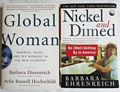 Barbara Ehrenreich Nickel and Dimed / Global Woman 2 book lot TPB