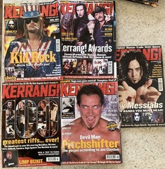 Job Lot 46 x Kerrang Metal/Rock Magazine Issues 2000 Manson Metallica Maiden