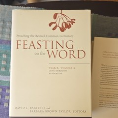 Feasting on the Word Year B Volumes 1-4 Hardcover Worship Bartlett Taylor