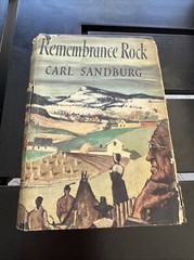 Remembrance Rock by Carl Sandburg, 1948 Hardcover, 1st Regular Edition