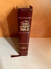The Teen Study Bible NIV – Burgundy Bonded Leather – Zondervan 1993