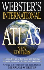 Webster’s International Atlas, , Very Good Book