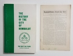 Humboldt Iowa History 1863-1963 Softcover Book & 1913 Insert 336 Pages