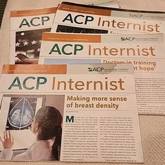 Lot of 4 ~ ACP Internist Magazines Newspapers ~ 2020 2021