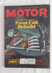 MOTOR Magazine May 1981 114 Pages Great Car repair Tips