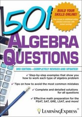 501 Algebra Questions by Learningexpress LLC