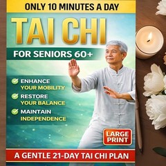Chair & Standing Tai Chi For Weight Loss – Gentle 28-Day Illustrated Program
