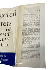 SELECTED LETTERS of ALBERTA JAY NOCK by Francis Nock-Caxton Printers 1st Ed 1962