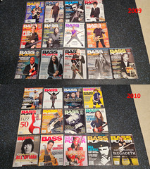 Bass Player Magazine – First 21+ Years, Complete – 1989 to Aug. 2011 – 235 Issue