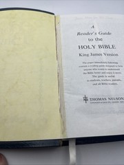 Thomas Nelson 1972 King James Red Letter Bible 1485 Blue Genuine Bonded Leather